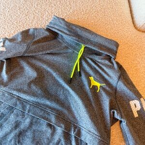 VS PINK ultimate high neck pullover hoodie